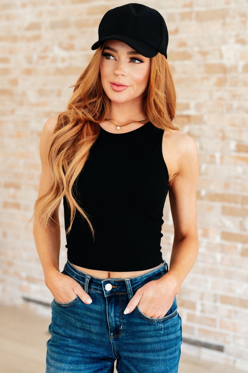 Basic Babe Ball Cap in Black - Minnie's Treasure Boutique