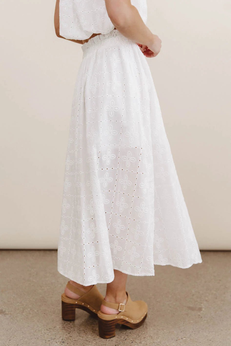 Bridget Eyelet Skirt - Minnie's Treasure Boutique
