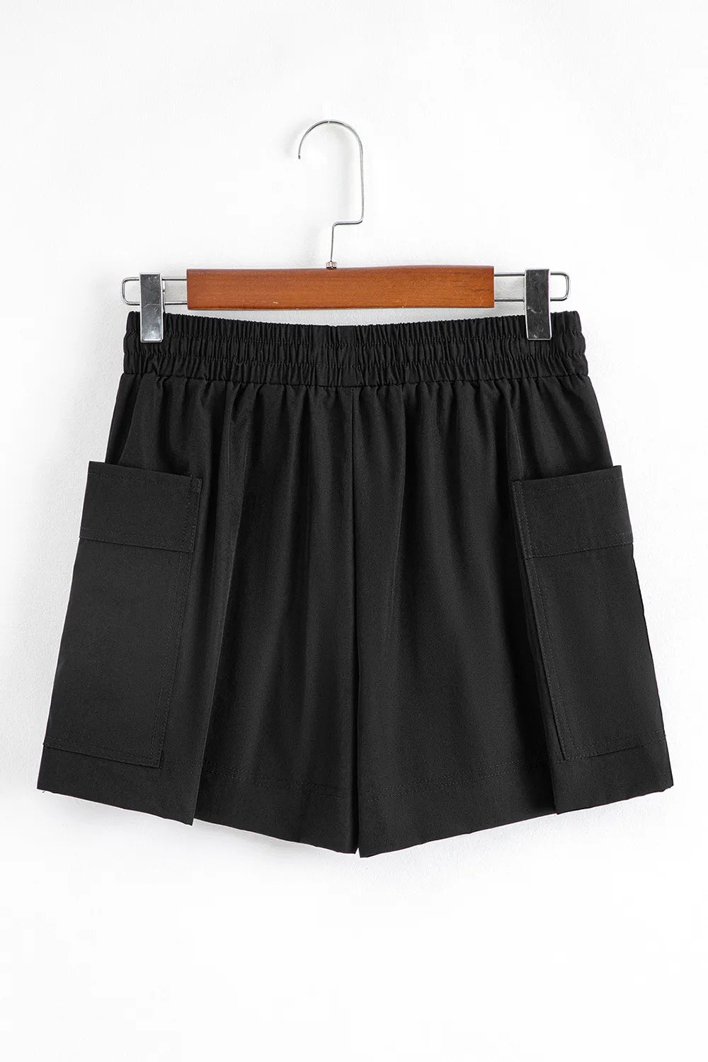 Cargo Pocket Elastic Waist Active Casual Skort - Minnie's Treasure Boutique