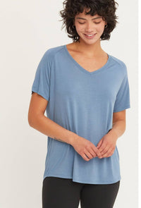 Classic V - Neck Short Sleeve Top - Minnie's Treasure Boutique