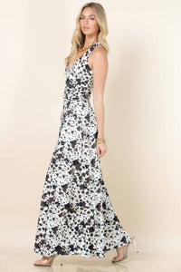 Gretchen Cow Print Halter top - Minnie's Treasure Boutique