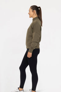 Princess Seam Quarter Zip Pullover - Minnie's Treasure Boutique