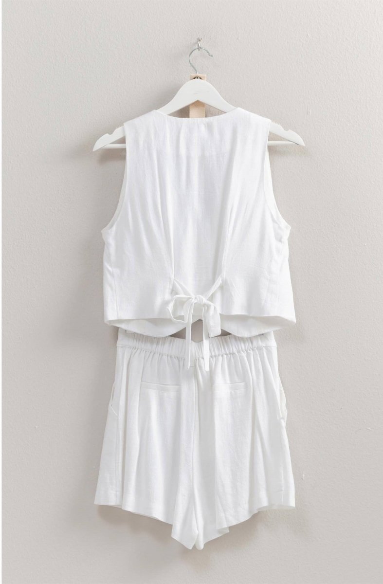 Rayon Linen Vest