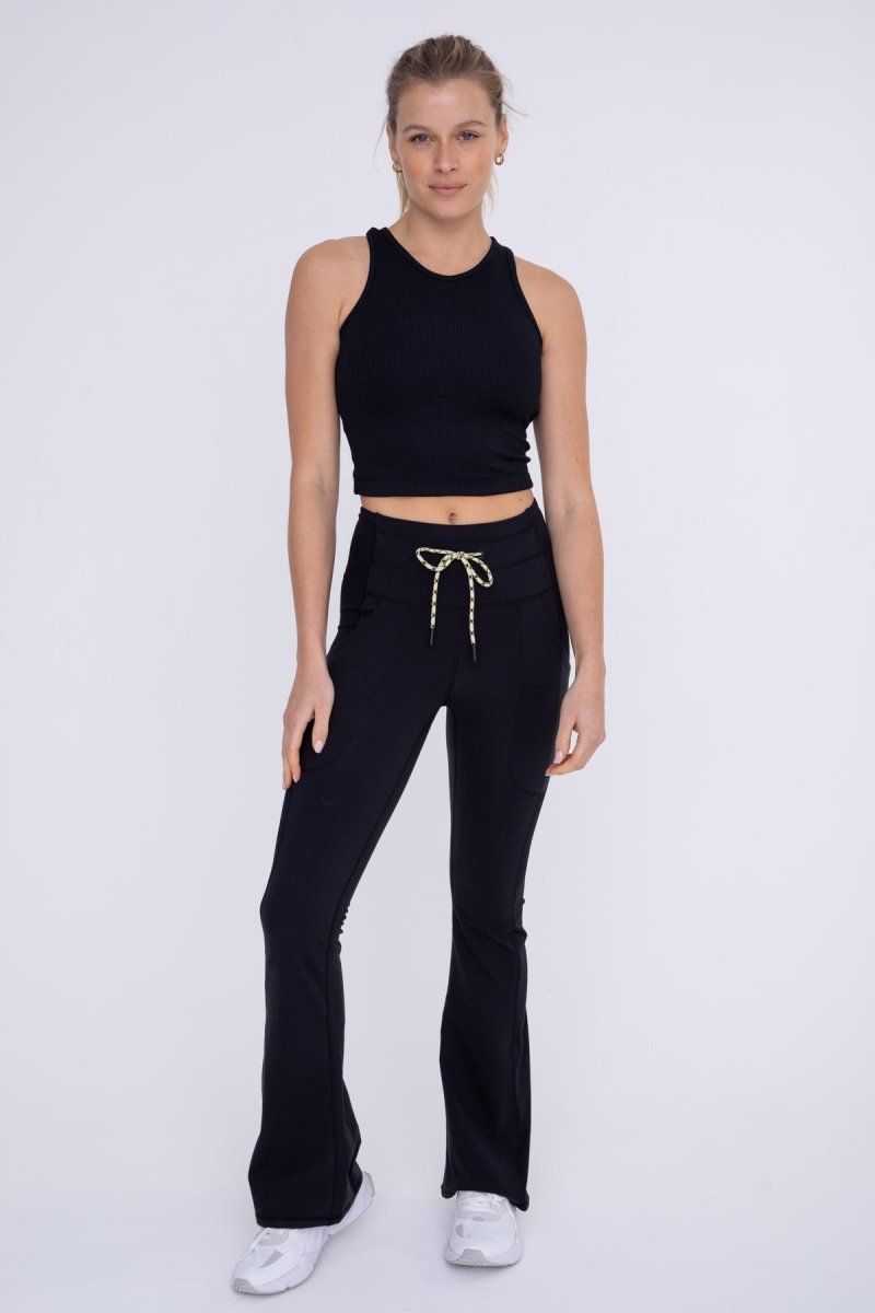 Sunrise Walk It Out Flare Leggings - Minnie's Treasure Boutique