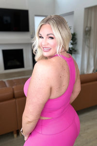 Sweet Thang Cropped Tank in Pink - Minnie's Treasure Boutique