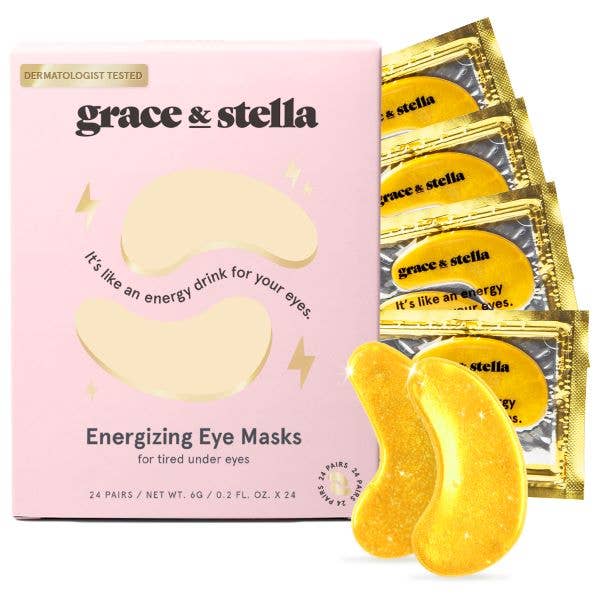 Grace & Stella Co Gold Energizing Under Eye Masks (24 pairs)