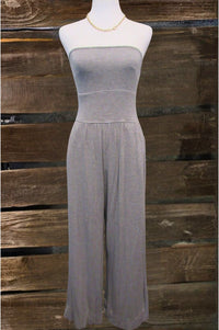 Gray Moonlight Lounge Jumpsuit