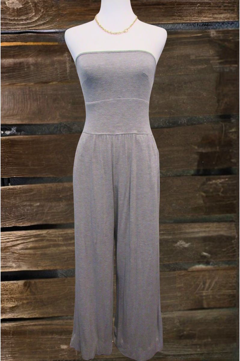 Gray Moonlight Lounge Jumpsuit