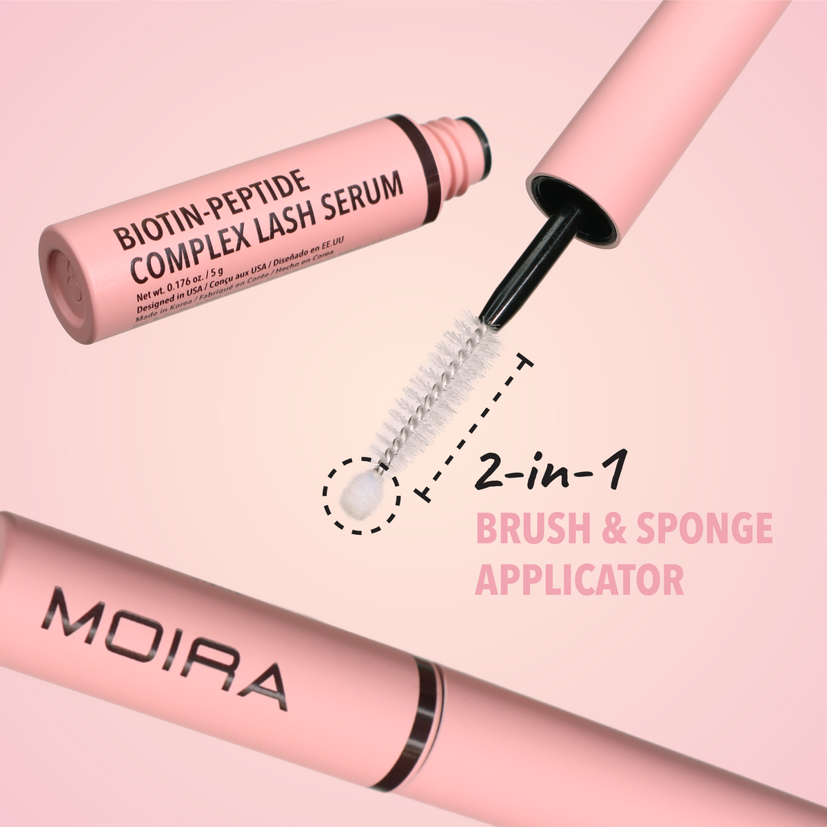 Moira Cosmetics Biotin-Peptide Complex Lash Serum