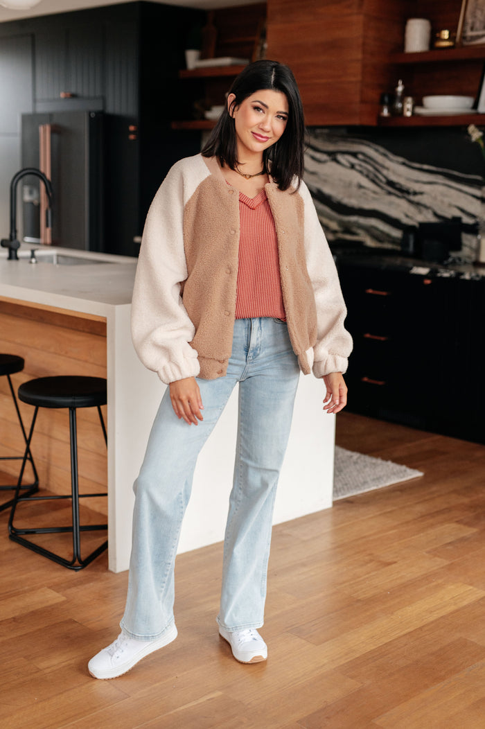 Teddy Bomber Jacket