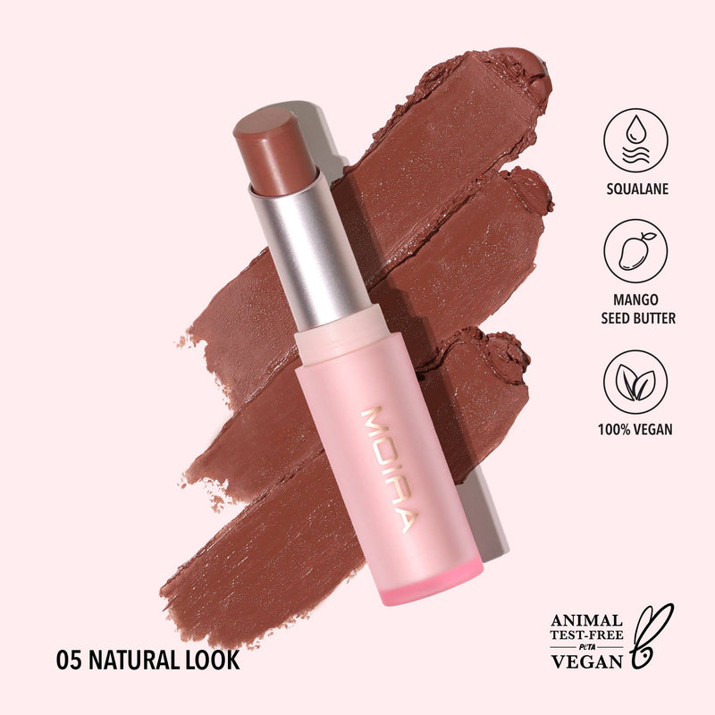 Moira Cosmetics Signature Lipstick 005, Natural