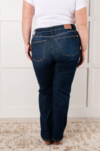 Alaina High Rise Classic Straight JeansMinnie's Treasure Boutique