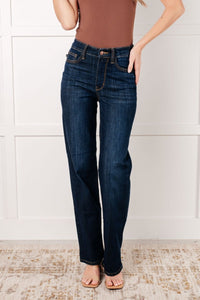 Alaina High Rise Classic Straight JeansMinnie's Treasure Boutique