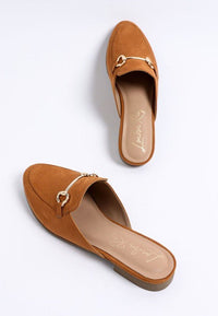 Alpine Horsebit Detail Mules