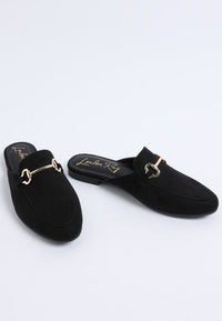 Alpine Horsebit Detail Mules