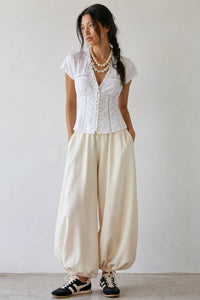 Aurelia White Lace Trim