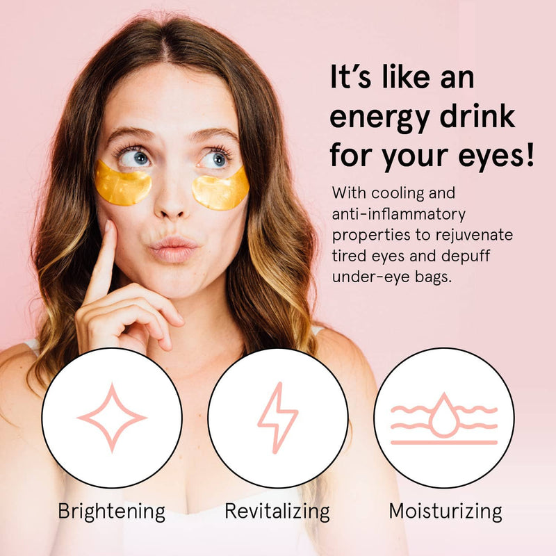 Grace & Stella Co Gold Energizing Under Eye Masks (24 pairs)