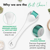Beauty By Earth Derma Roller Micro needling Face Roller