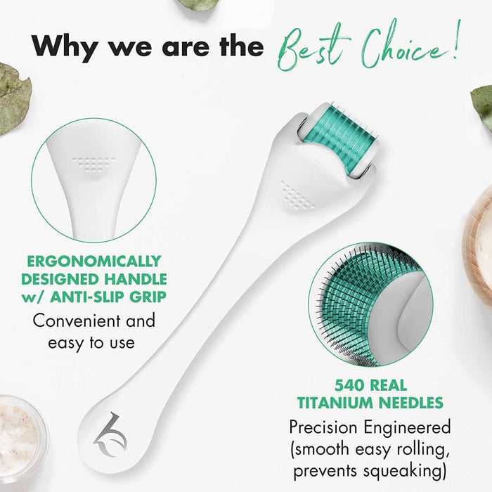Beauty By Earth Derma Roller Micro needling Face Roller
