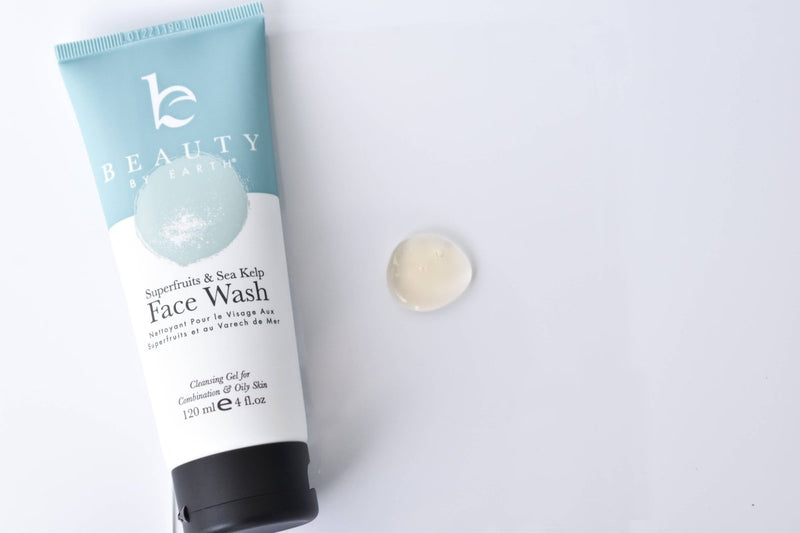 Beauty By Earth Face Wash with Superfruit and Sea Kelp 4oz