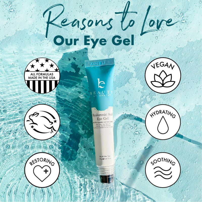 Beauty By Earth Hyaluronic Acid Eye Gel 0.67oz