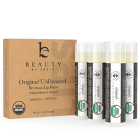 Beauty By Earth Organic Lip Balm (Pack of 4) Peppermint