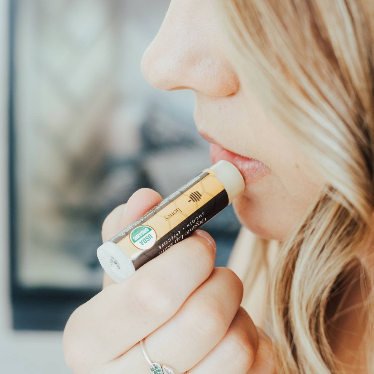 Beauty By Earth Organic Lip Balm (Pack of 4) Peppermint