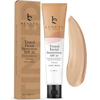Beauty By Earth Tinted Mineral Facial Lotion SPF 20, Light Beige