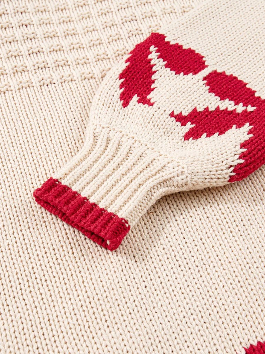 Bow Pattern Textured Open Front Cardigan