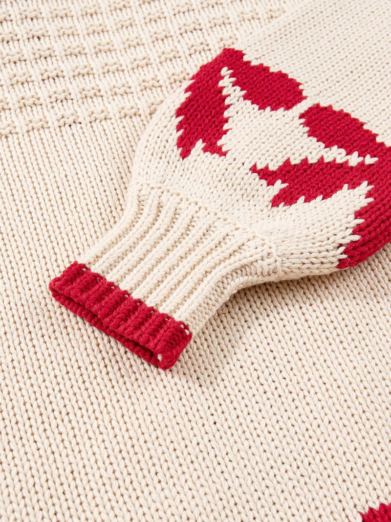 Bow Pattern Textured Open Front Cardigan