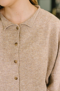 Careful Consideration Collared Button Down in Mocha