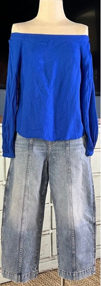 Center Seam Cropped Jeans