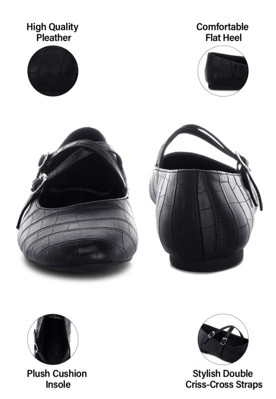 Chirola Mary Jane Ballet Flats