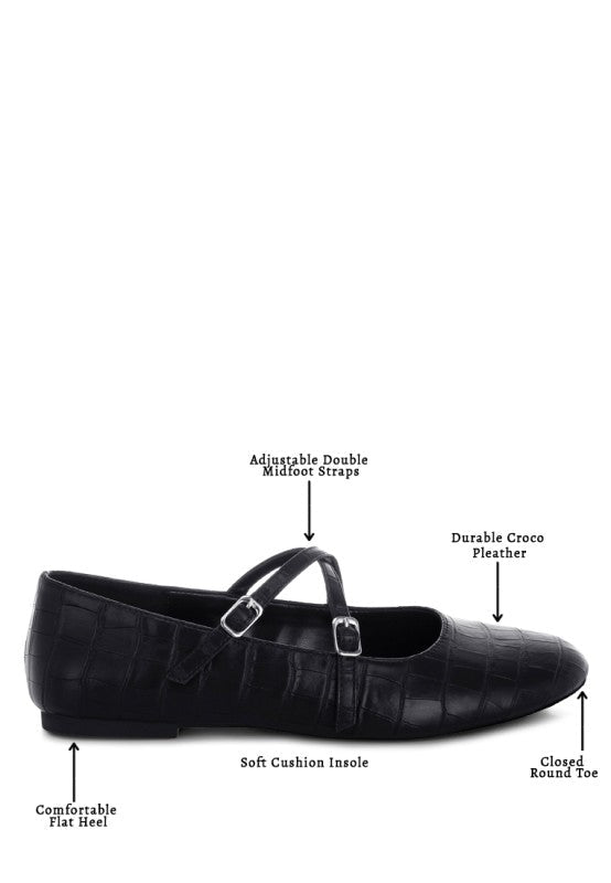 Chirola Mary Jane Ballet Flats