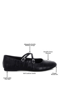 Chirola Mary Jane Ballet Flats
