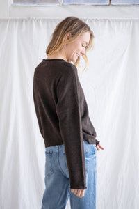 Chocolate Piper Cardigan