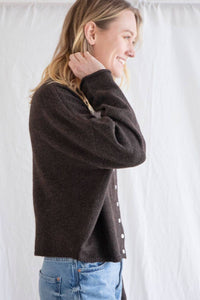Chocolate Piper Cardigan