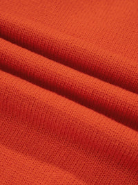 Collared V Neck Ribbed Edge Sweater - Three Colors