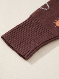 Cowgirl Round Neck Casual Sweater