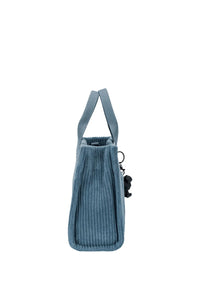 David Jones Corduroy Handbag Bag with Charm Detail