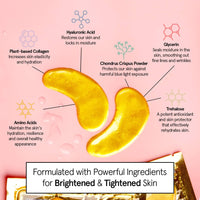 Grace & Stella Co Gold Energizing Under Eye Masks (24 pairs)