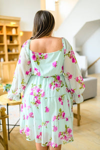 Delightfully Yours Floral Dress - Minnie's Treasure Boutique