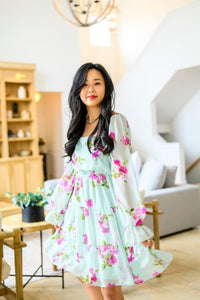 Delightfully Yours Floral Dress - Minnie's Treasure Boutique