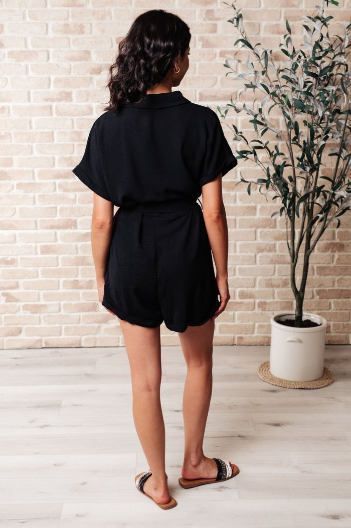 Don't Worry 'Bout a Thing V - Neck Romper