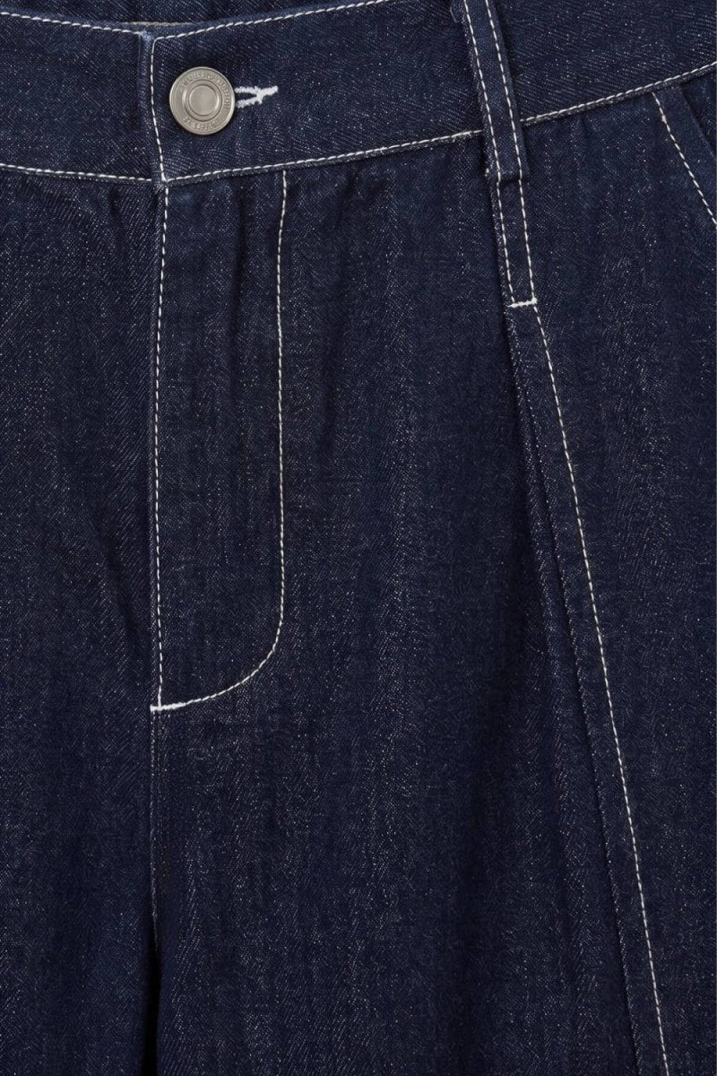 Elsie Elastic Waist Wide Leg Pants