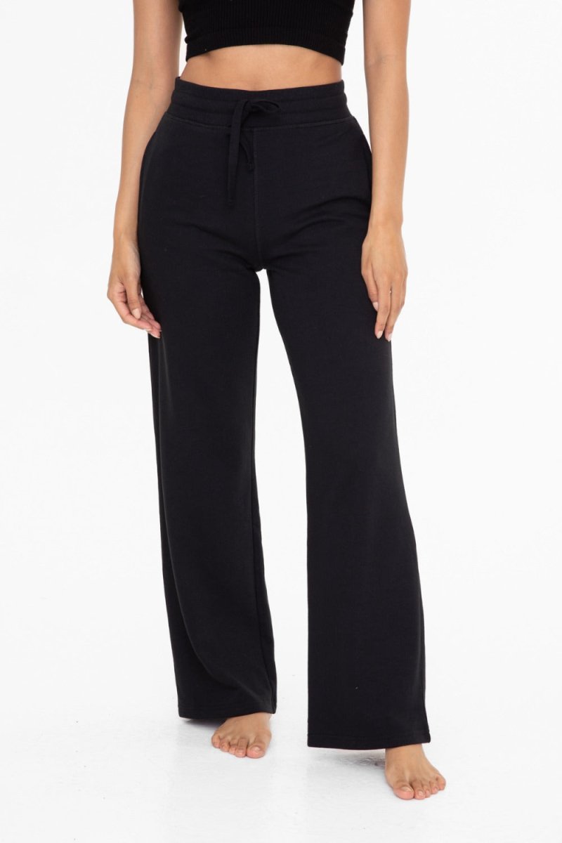 Every Day Black Wide Leg Pants