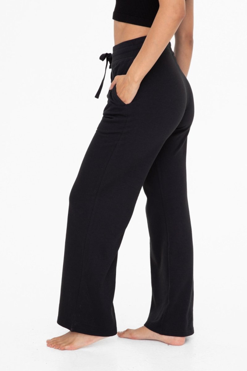 Every Day Black Wide Leg Pants