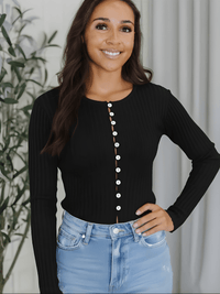 Gina Button Top