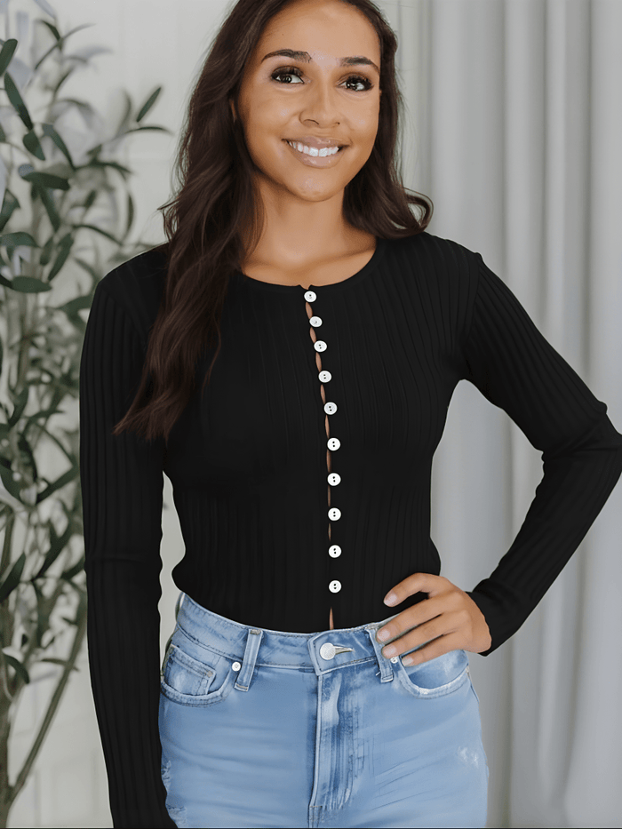 Gina Button Top