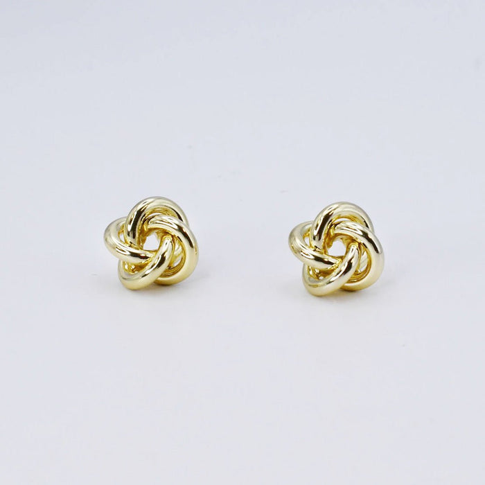 Gold Knot Stud